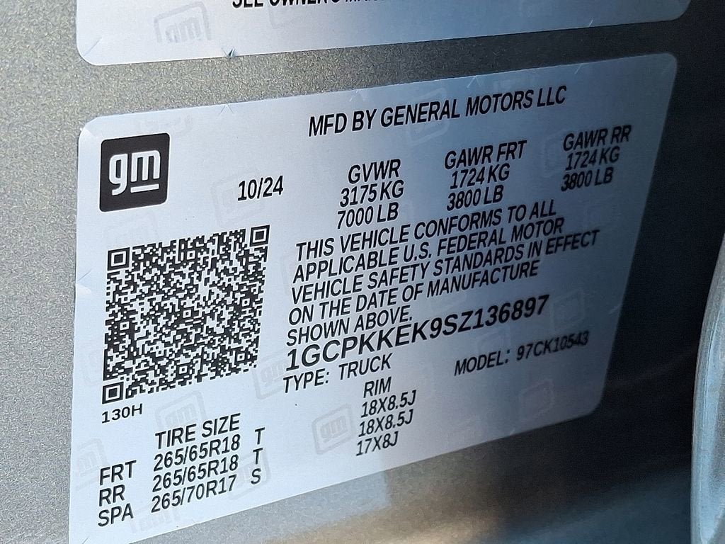 2025 Chevrolet Silverado 1500 LT (2FL)