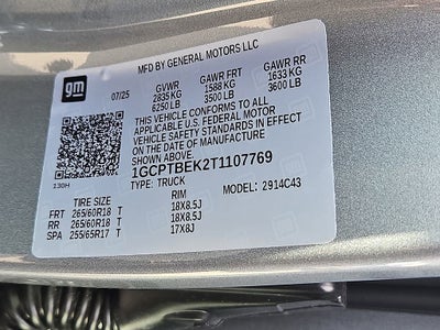 2026 Chevrolet Colorado WT