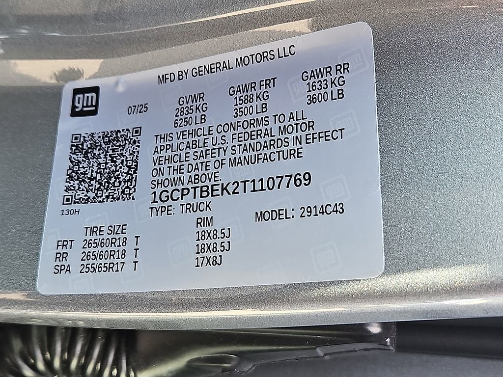 2026 Chevrolet Colorado WT