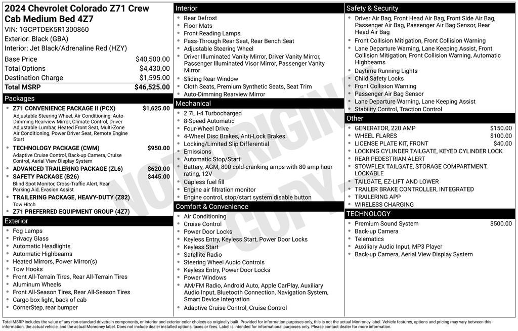 2024 Chevrolet Colorado Z71