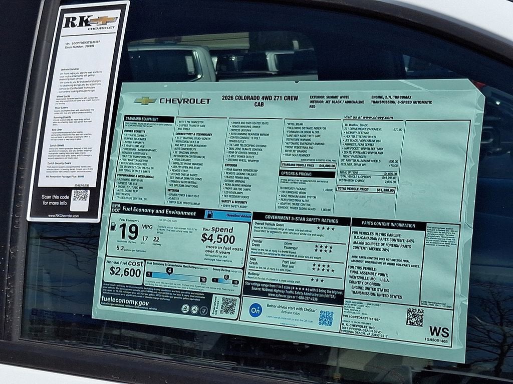 2026 Chevrolet Colorado Z71