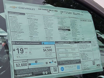 2026 Chevrolet Colorado Z71