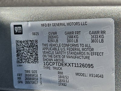 2026 Chevrolet Colorado Z71