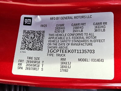 2026 Chevrolet Colorado Trail Boss