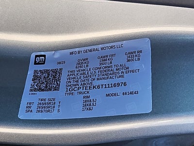 2026 Chevrolet Colorado Trail Boss