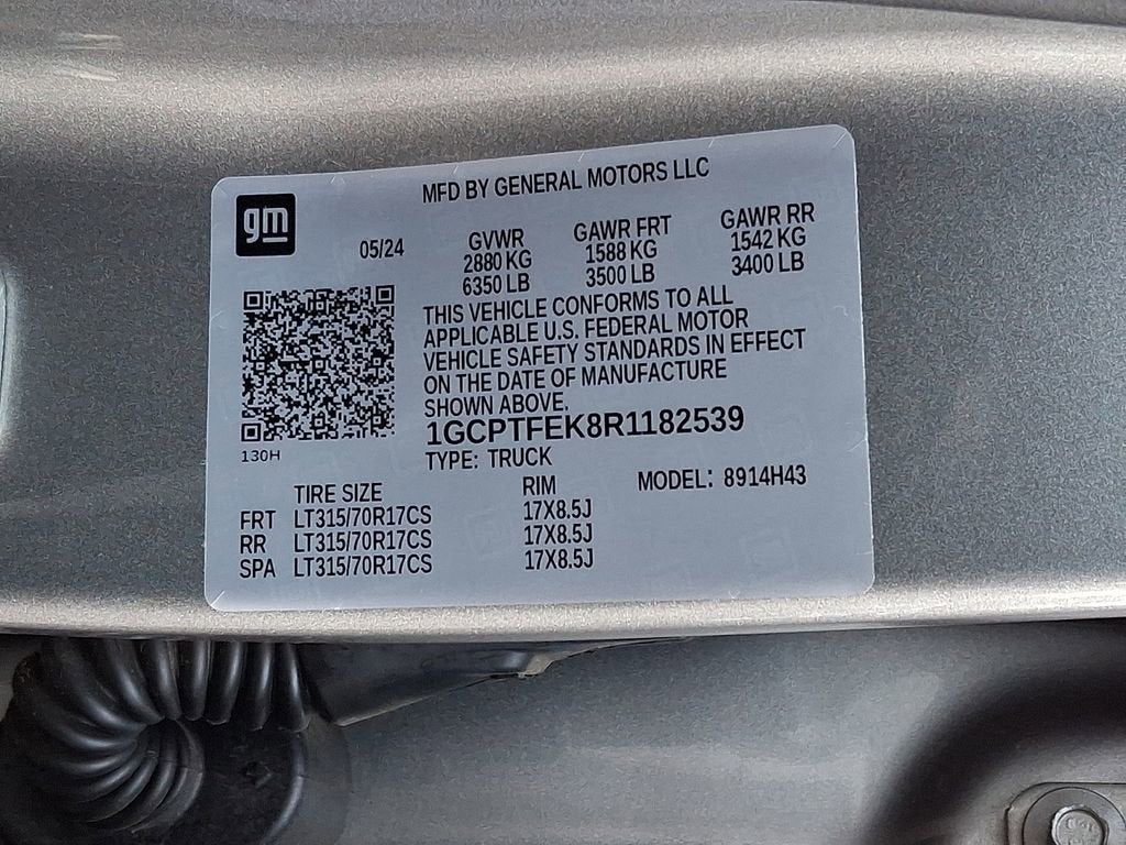 2024 Chevrolet Colorado ZR2