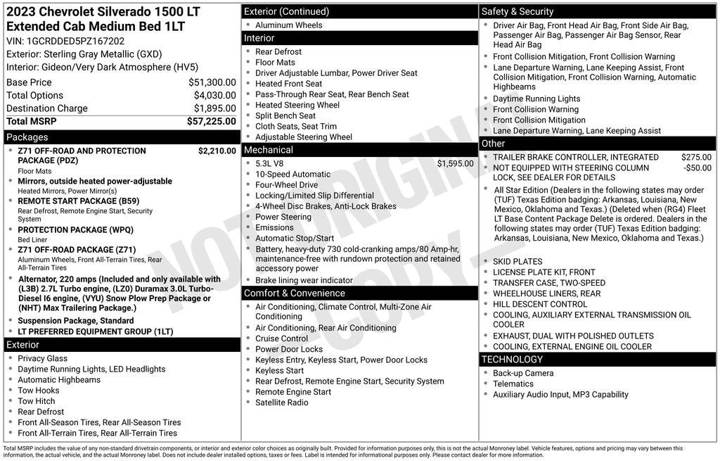 2023 Chevrolet Silverado 1500 LT