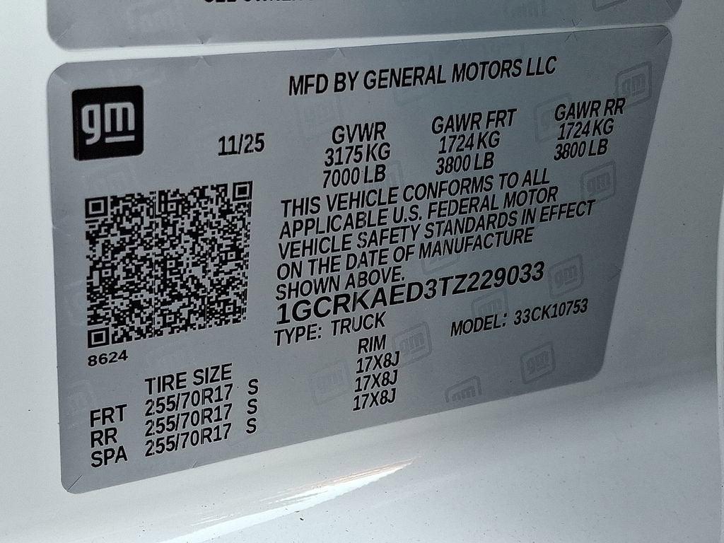 2026 Chevrolet Silverado 1500 WT