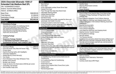 2026 Chevrolet Silverado 1500 LT (2FL)