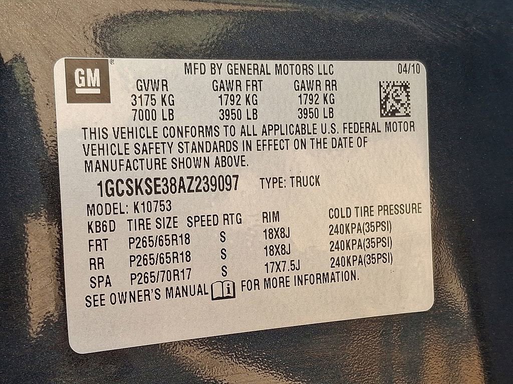 2010 Chevrolet Silverado 1500 LT