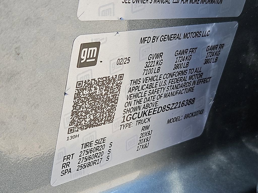 2025 Chevrolet Silverado 1500 RST