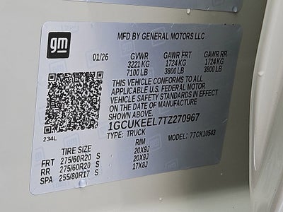 2026 Chevrolet Silverado 1500 RST