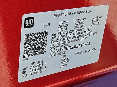 2021 Chevrolet Silverado 1500 RST