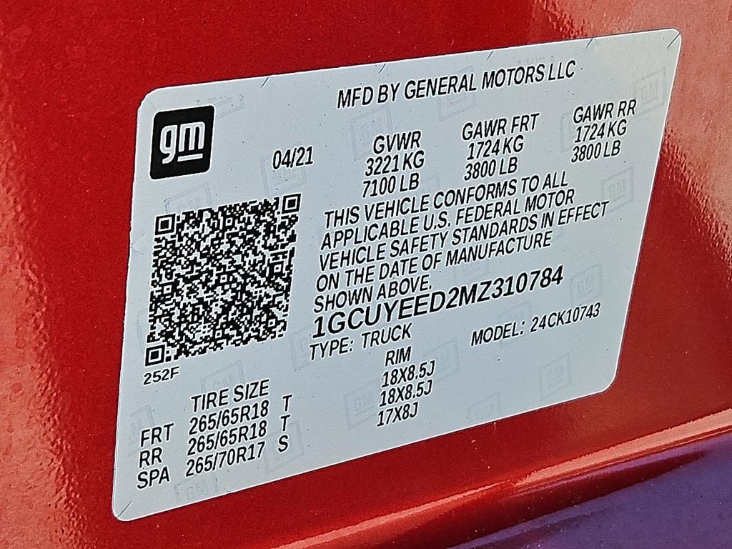 2021 Chevrolet Silverado 1500 RST