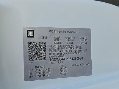 2025 Chevrolet Express Cargo 2500 WT