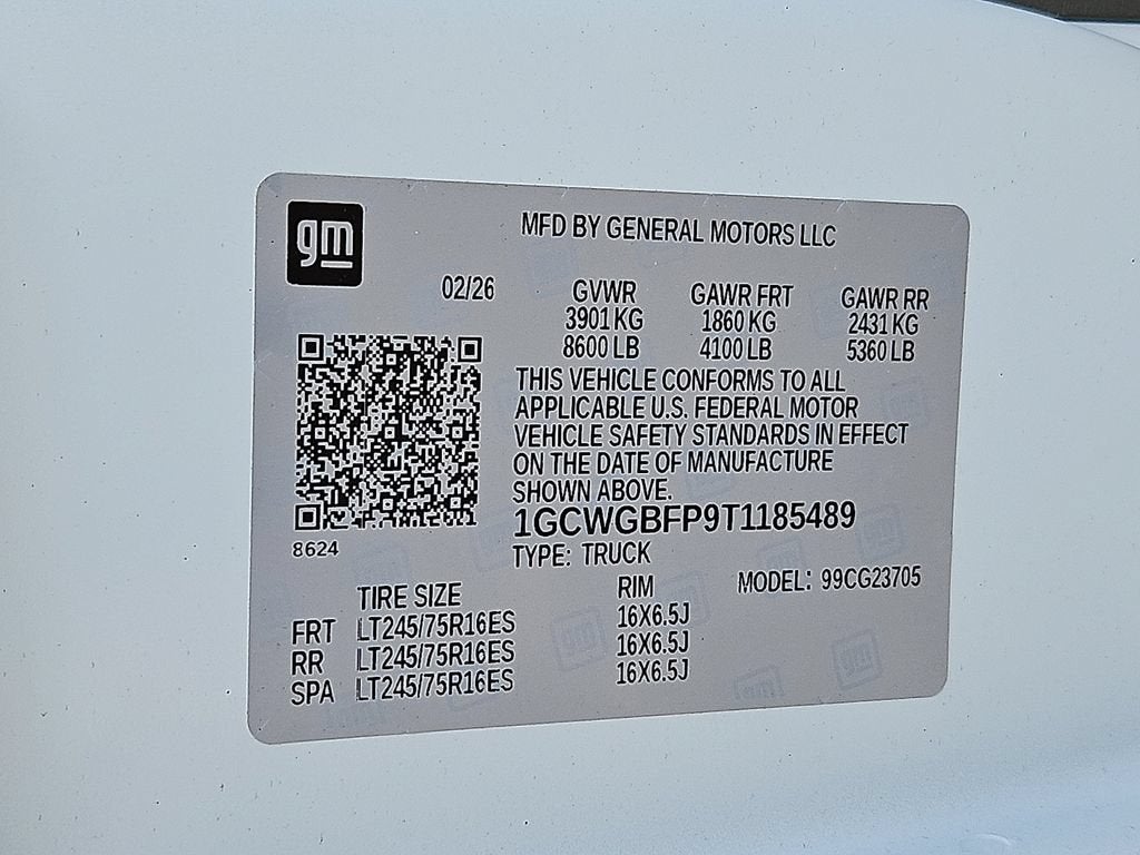2026 Chevrolet Express Cargo WT