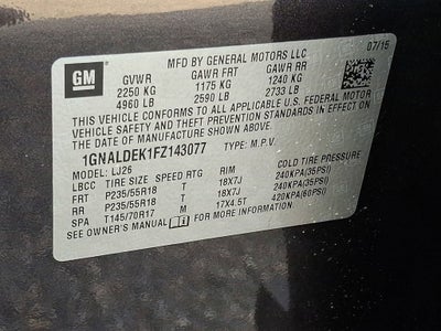 2015 Chevrolet Equinox LTZ