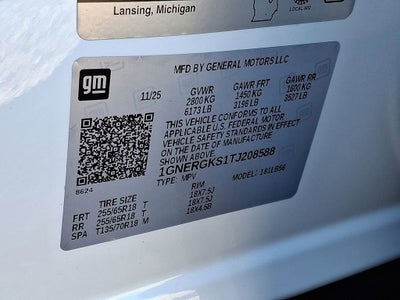 2026 Chevrolet Traverse LT