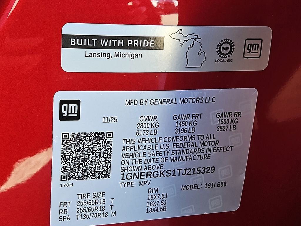 2026 Chevrolet Traverse LT