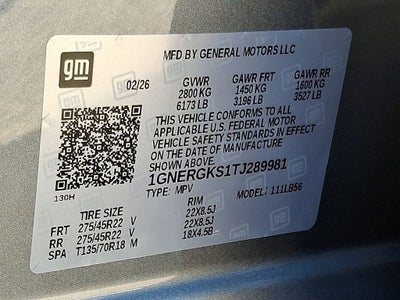 2026 Chevrolet Traverse LT