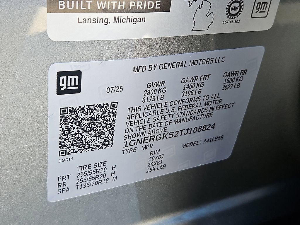 2026 Chevrolet Traverse LT