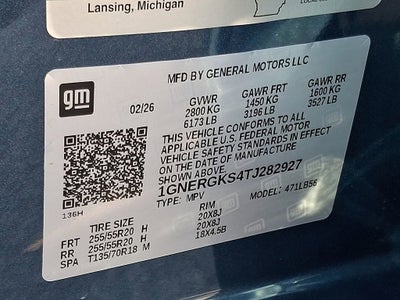 2026 Chevrolet Traverse LT