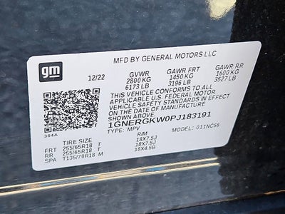 2023 Chevrolet Traverse LT Cloth