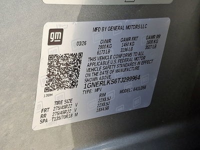 2026 Chevrolet Traverse RS