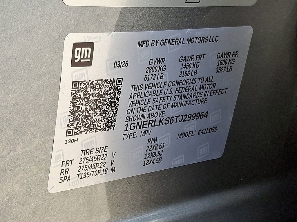 2026 Chevrolet Traverse RS