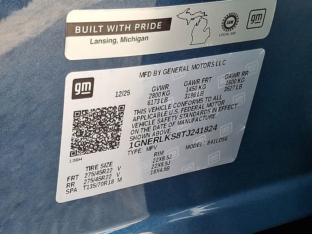 2026 Chevrolet Traverse RS