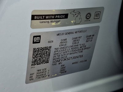 2026 Chevrolet Traverse Z71