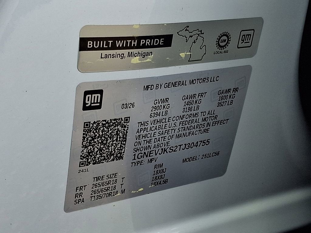 2026 Chevrolet Traverse Z71