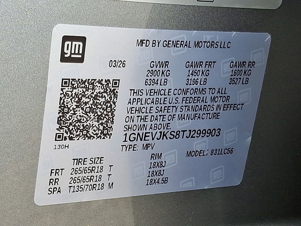 2026 Chevrolet Traverse Z71