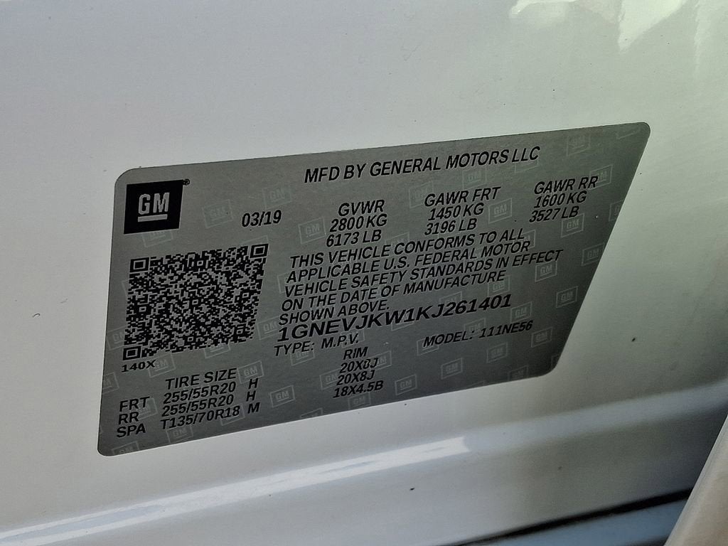 2019 Chevrolet Traverse High Country