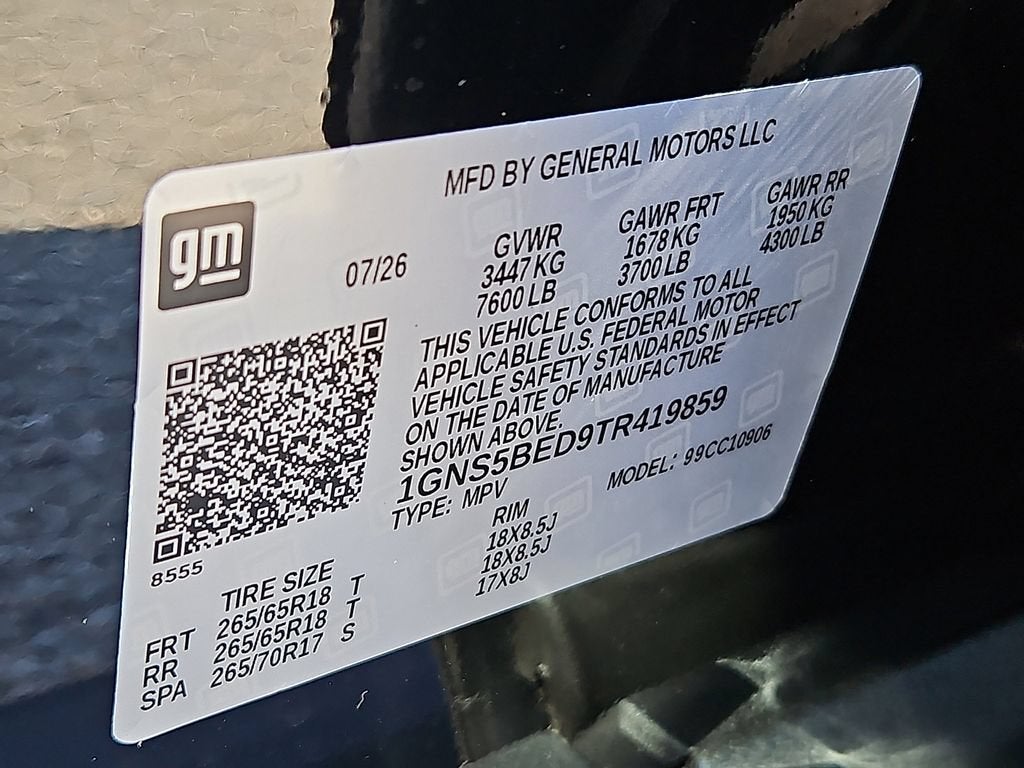 2026 Chevrolet Suburban LS
