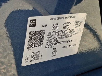 2026 Chevrolet Suburban LS