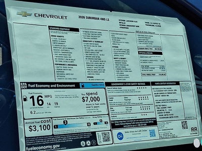 2026 Chevrolet Suburban LS