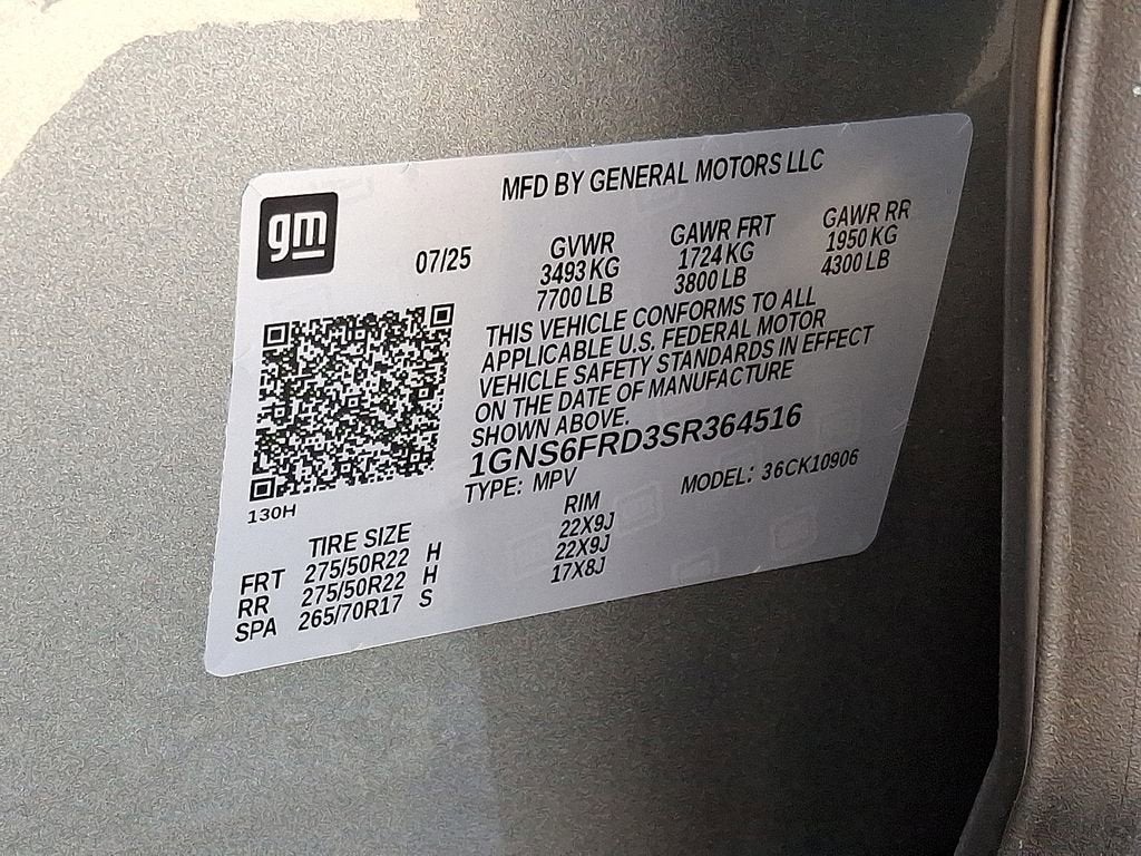 2025 Chevrolet Suburban Premier