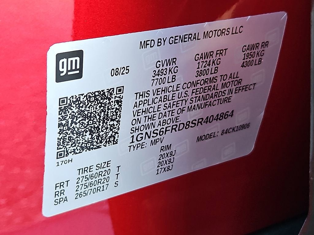 2025 Chevrolet Suburban Premier