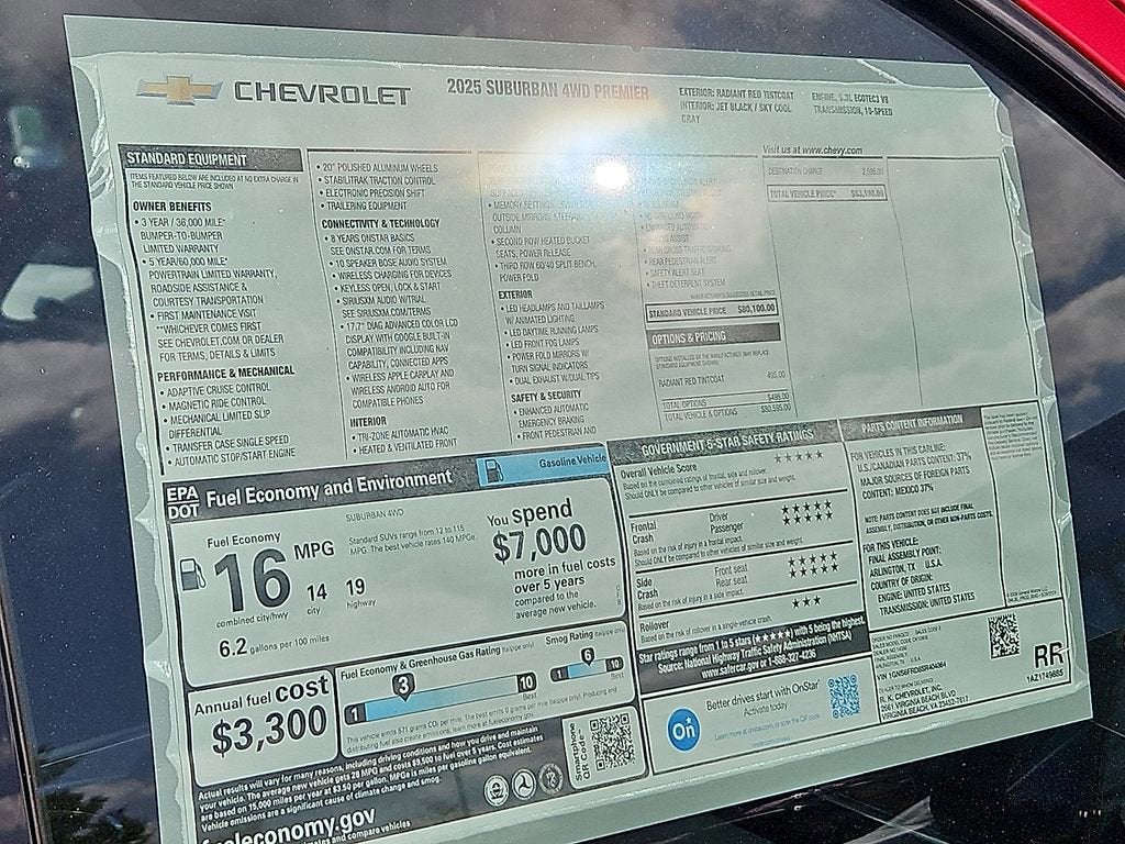 2025 Chevrolet Suburban Premier