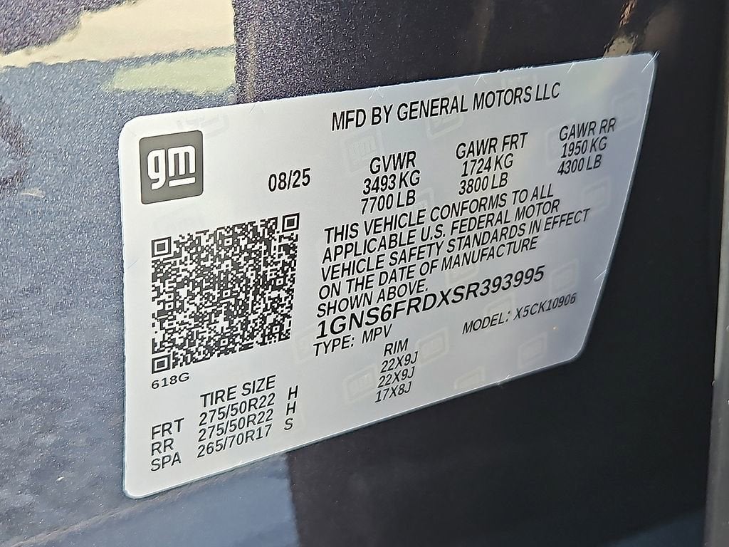 2025 Chevrolet Suburban Premier