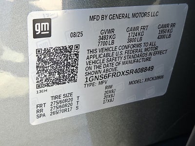 2025 Chevrolet Suburban Premier