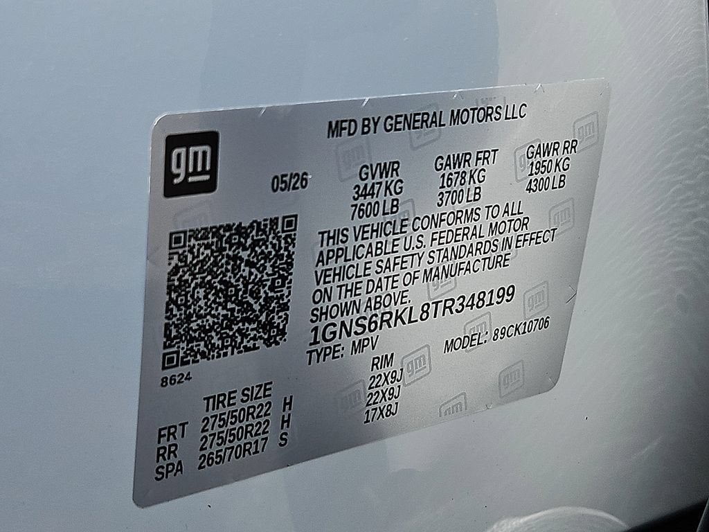 2026 Chevrolet Tahoe RST