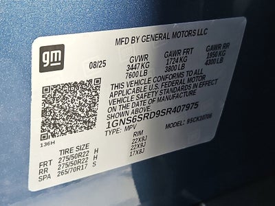 2025 Chevrolet Tahoe Premier