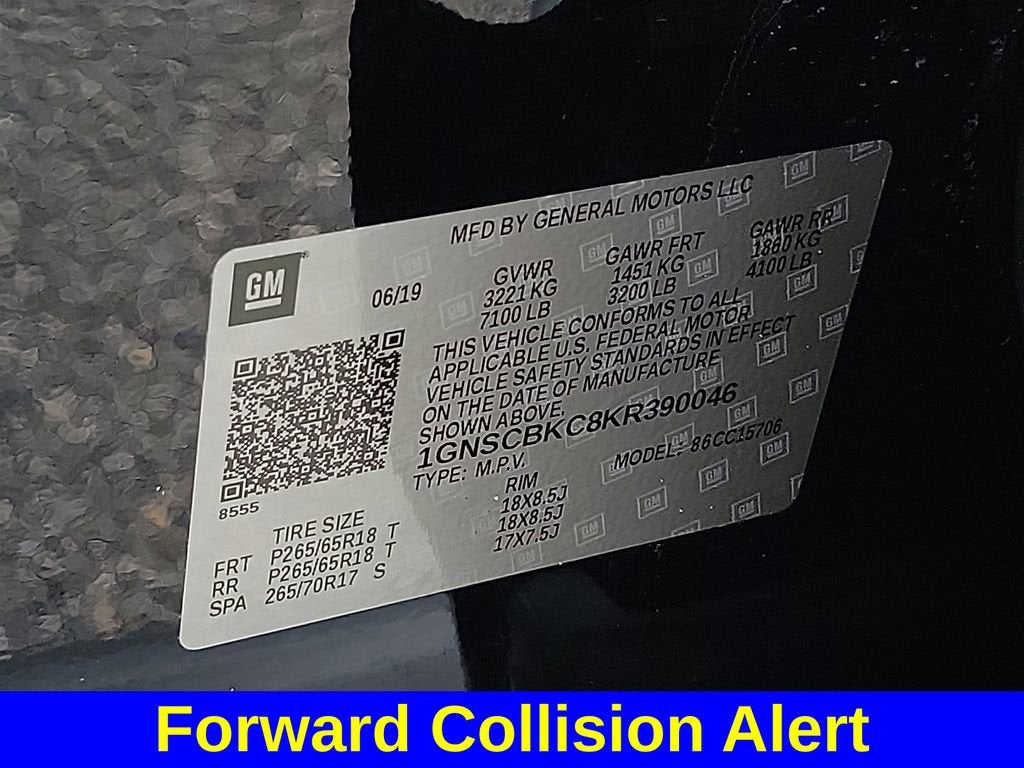 2019 Chevrolet Tahoe LT