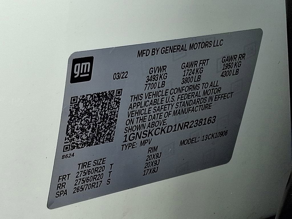 2022 Chevrolet Suburban LT