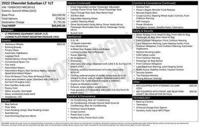 2022 Chevrolet Suburban LT