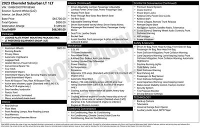 2023 Chevrolet Suburban LT