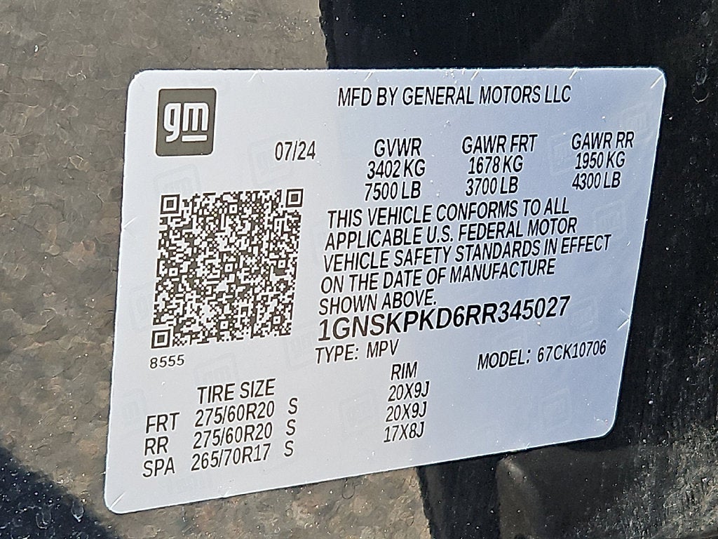 2024 Chevrolet Tahoe Z71