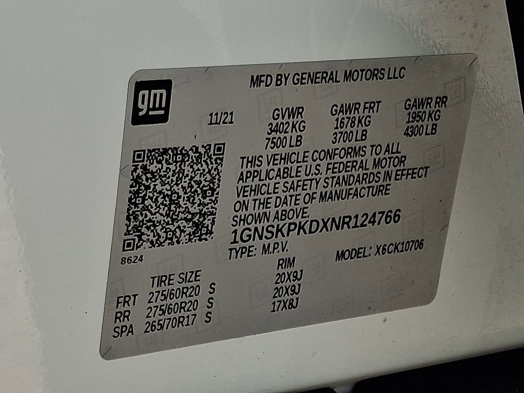 2022 Chevrolet Tahoe Z71